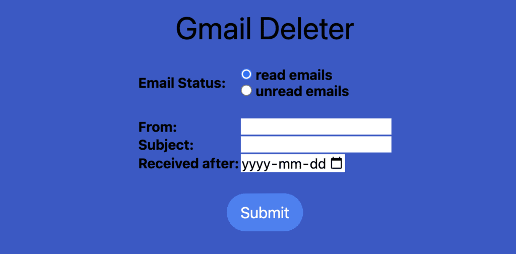 Delete Emails with Ruby